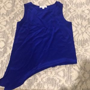 Royal blue blouse